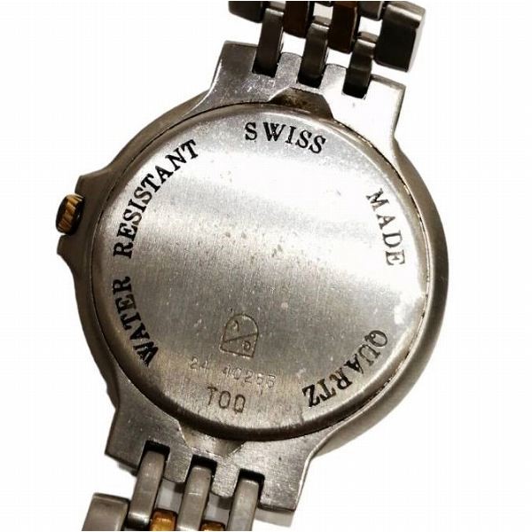 ダンヒル エリート コンビカラー 2ロウ クォーツ 時計 腕時計 メンズ
