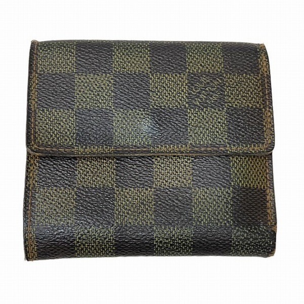 ルイヴィトン Louis Vuitton ダミエ ポルトモネ ビエカルトクレディ N61652 ブランド小物 財布 3つ折り財布 ユニセックス  【中古】｜激安アクセサリー通販のワンダープライス