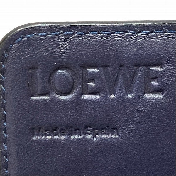 15%OFF】ロエベ LOEWE アナグラム G0501EQ017-G0517 フラップ エンボス加工 長財布 2つ折り財布 メンズ  【中古】｜激安アクセサリー通販のワンダープライス