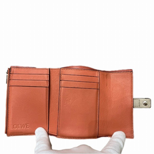 15%OFF】ロエベ LOEWE トライフォールドウォレット 3つ折り財布 レディース 【中古】｜激安アクセサリー通販のワンダープライス