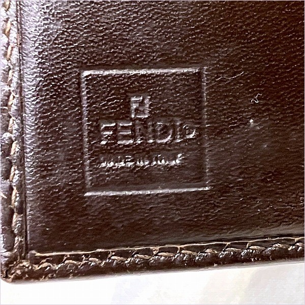 5%OFF】フェンディ FENDI 2266 12671 098 ズッカ Wホック 2つ折り財布 ユニセックス  【中古】｜激安アクセサリー通販のワンダープライス