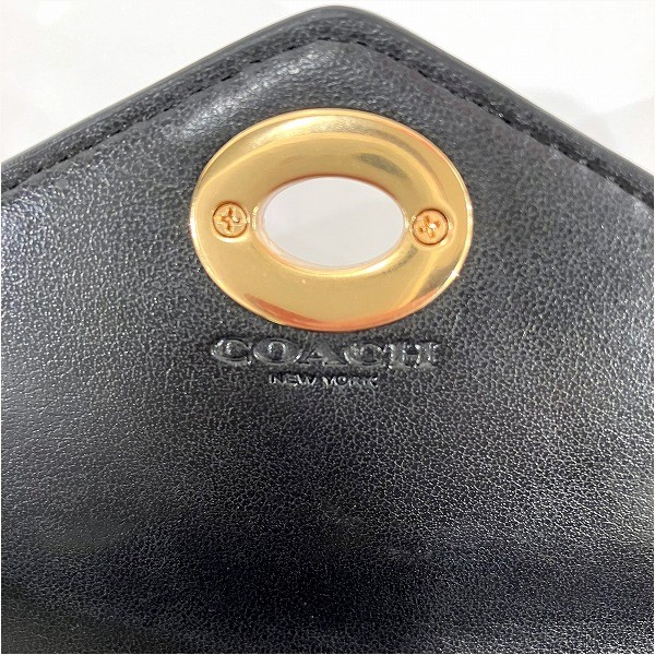 10%OFF】コーチ COACH シグネチャー チェーンウォレット C1910 長財布 レディース 【中古】｜激安アクセサリー通販のワンダープライス