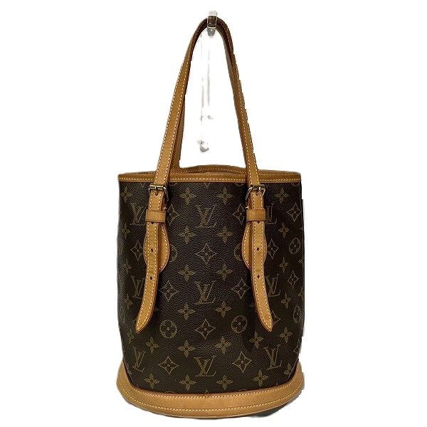 5%OFF】ルイヴィトン Louis Vuitton モノグラム プチバケット M42238 バッグ トートバッグ ショルダーバッグ レディース  【中古】｜激安アクセサリー通販のワンダープライス