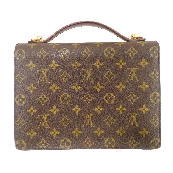 ルイヴィトン Louis Vuitton モノグラム モンソー M51187 バッグ ハンドバッグ ユニセックス  【中古】｜激安アクセサリー通販のワンダープライス