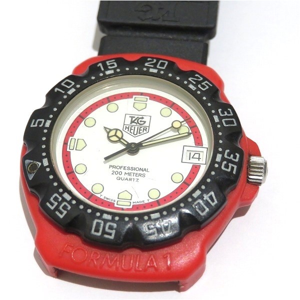 C一般の使用感傷シミ有り広051 タグホイヤー ボーイズ 腕時計 クォーツ