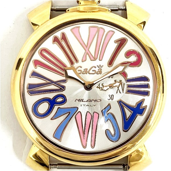 15%OFF】ガガミラノ マヌアーレ46 クォーツ フェイスのみ 時計 腕時計 