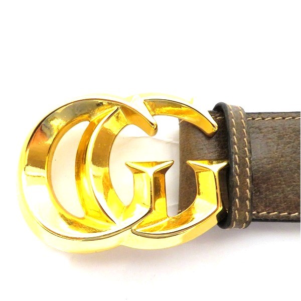 グッチ GUCCI GGバッグル ダブルG ヴィンテージ ベルト レディース 小物 【中古】｜激安アクセサリー通販のワンダープライス